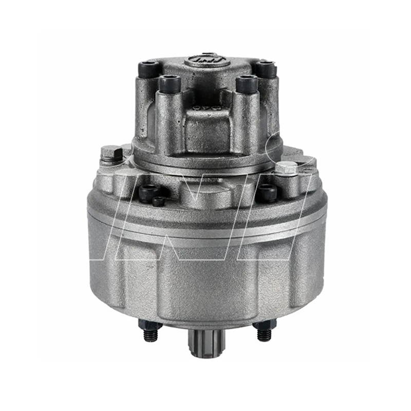 Hydraulische motor met radiale zuiger uit de INM-serie (vervangbare motor uit de Italiaanse GM-serie)