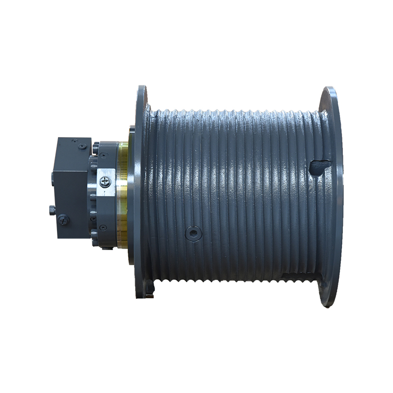 Geïntegreerde hydraulische lier met hoge snelheid