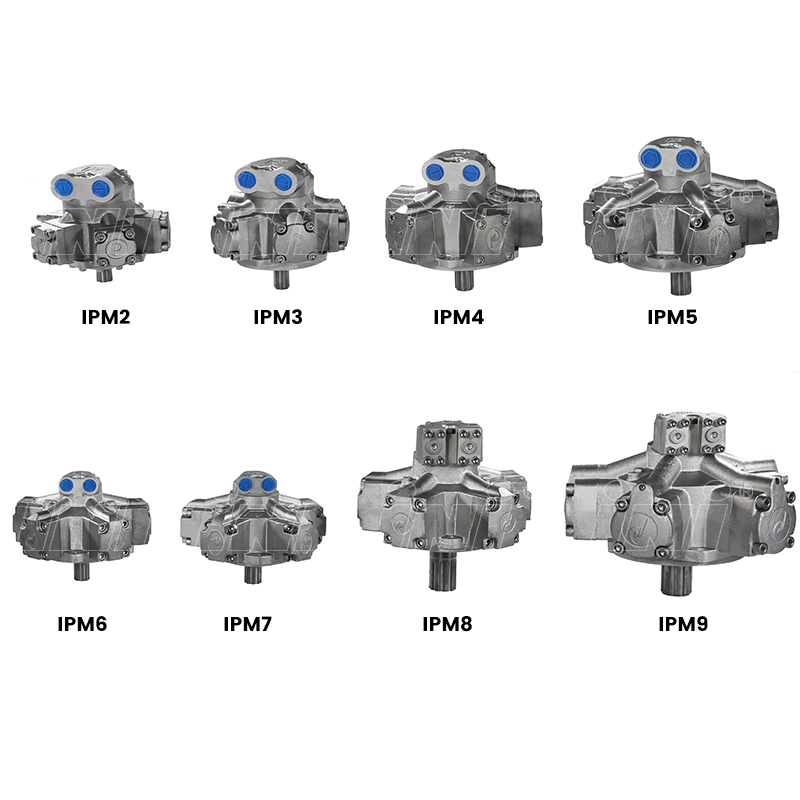 Hydraulische motoren uit de IPM-serie (vervangbare Italiaanse Intermot-motor)